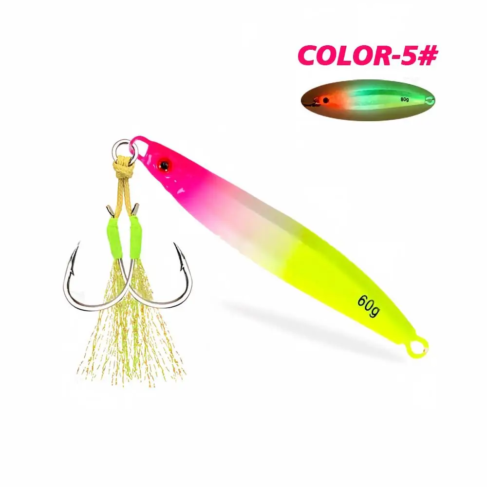 Cheery Hot-Selling 30-80g Water-Snake Shaped Iron Lead Metal Jig ABS Pencil Lure - view 14