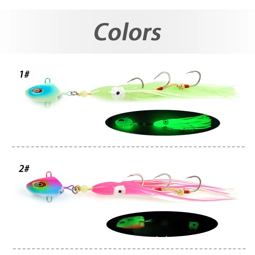 Cheery Deep-Sea Boat Fishing Yan Yue Slow-Roll Nocturnal Metal Metal Jig ABS Pencil Lure - view 3