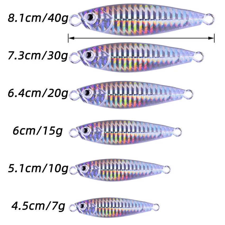 OEM High Quality Jig Slow Speed Metal Lead Saltwater Fishing Fast ABS Pencil Lure - view 3
