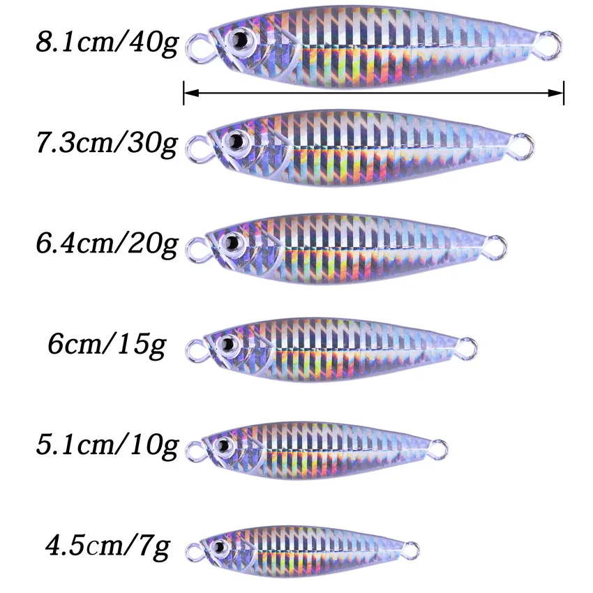 OEM High Quality Jig Slow Speed Metal Lead Saltwater Fishing Fast ABS Pencil Lure - view 8