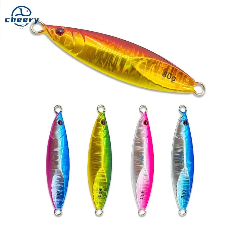 CHEERY Wholesale 40g 60g 80g 100g Mackerel Metal Lure Iron Plate