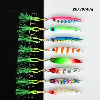 CHEERY Slow Pitch Jigging Metal Lead Jig Artificial Hard Bait for ABS Pencil Lure - view 9