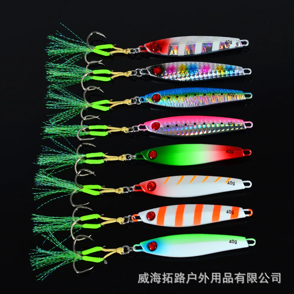 CHEERY Slow Pitch Jigging Metal Lead Jig Artificial Hard Bait for ABS Pencil Lure - view 15