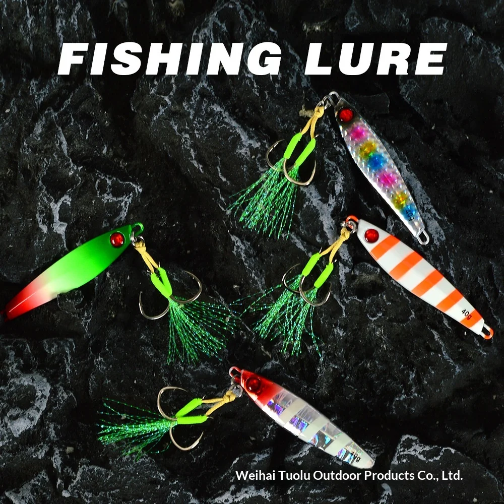 CHEERY Slow Pitch Jigging Metal Lead Jig Artificial Hard Bait for ABS Pencil Lure - view 16