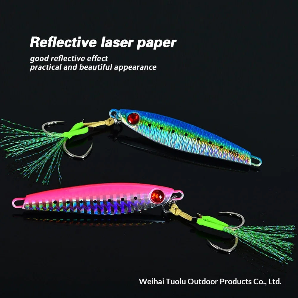 CHEERY Slow Pitch Jigging Metal Lead Jig Artificial Hard Bait for ABS Pencil Lure - detail 2