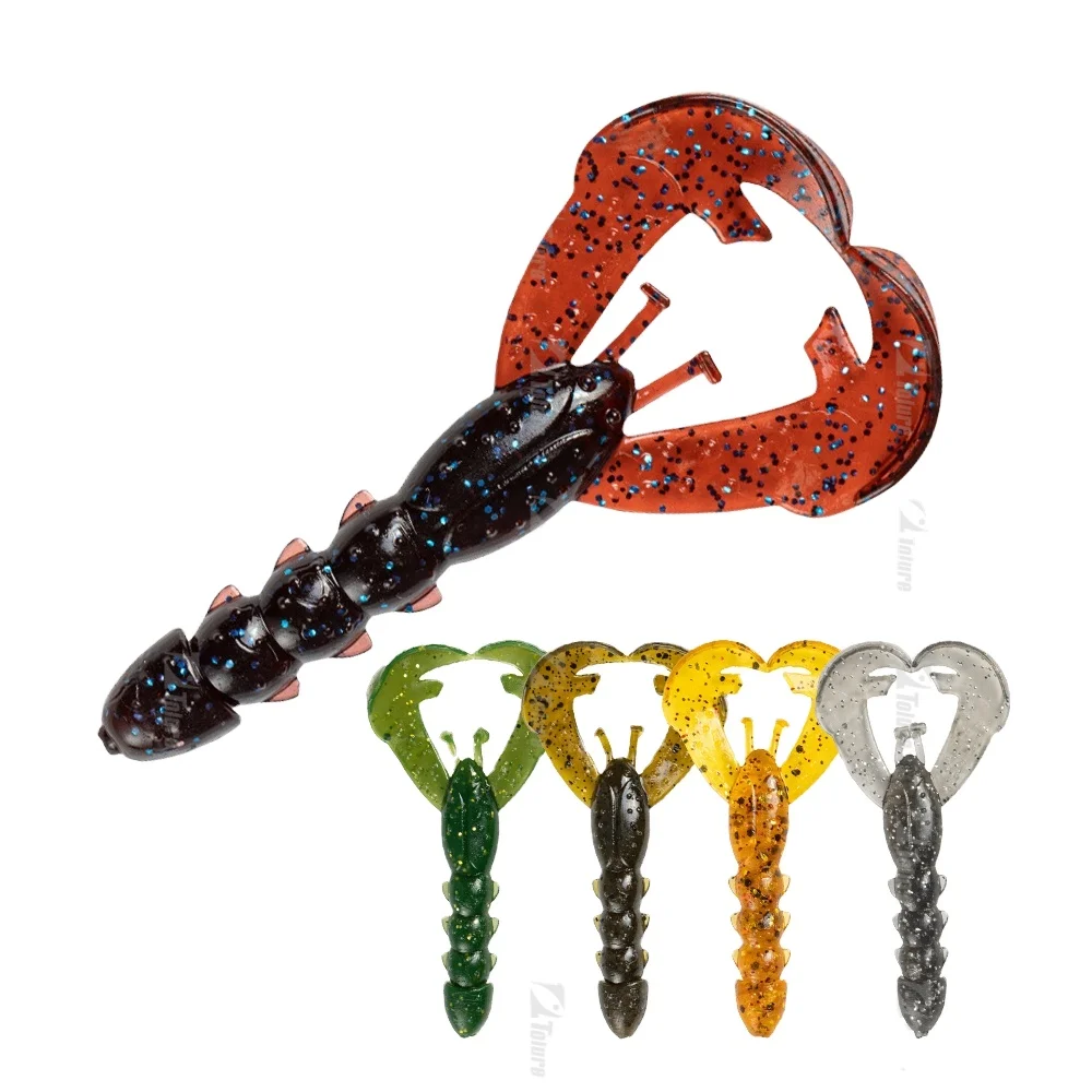 15 / TPR Soft Swimbait Shrimp Plastic Fishing Bait 4 cm /0.45 g ABS Pencil Lure - view 12