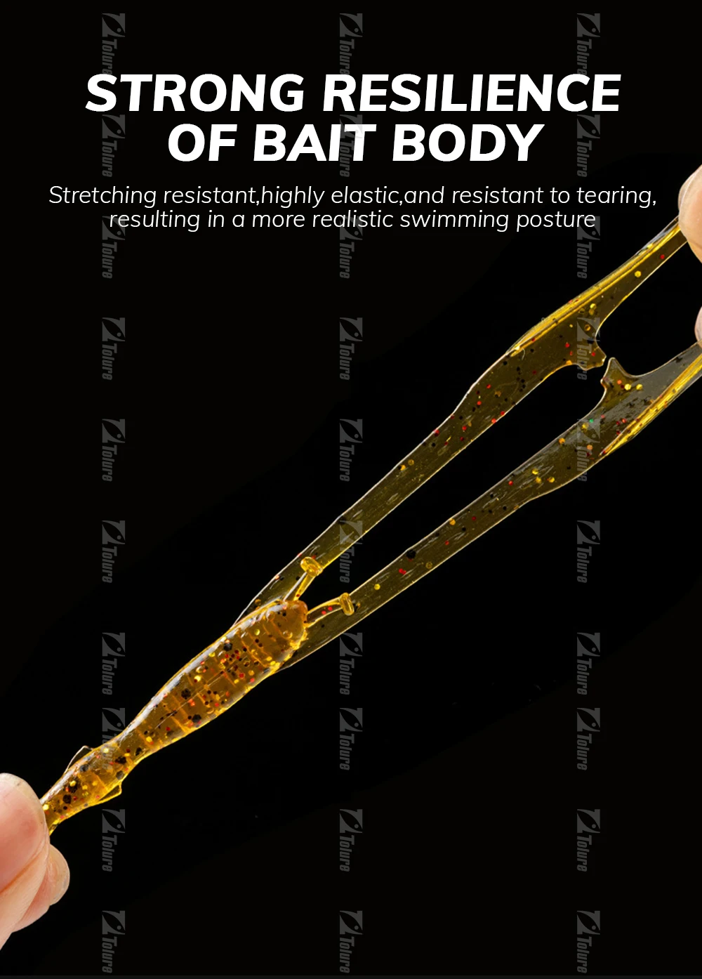 15 / TPR Soft Swimbait Shrimp Plastic Fishing Bait 4 cm /0.45 g ABS Pencil Lure - view 16