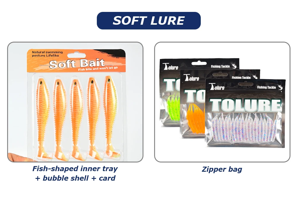 15 / TPR Soft Swimbait Shrimp Plastic Fishing Bait 4 cm /0.45 g - Pencil Lure by Cheery