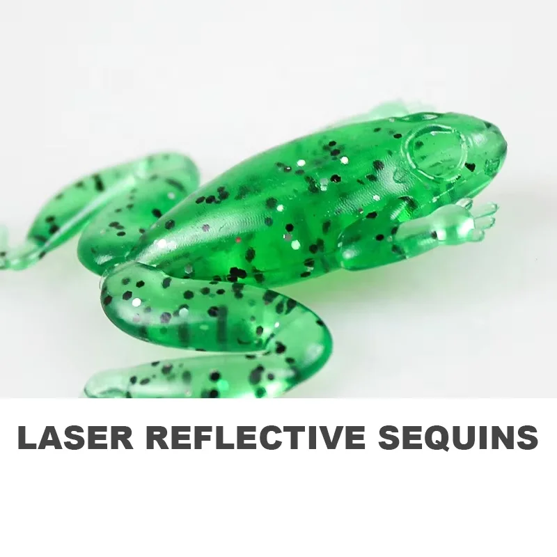 49 mm 3.5 g Frog Silicone ABS Pencil Lure - view 12
