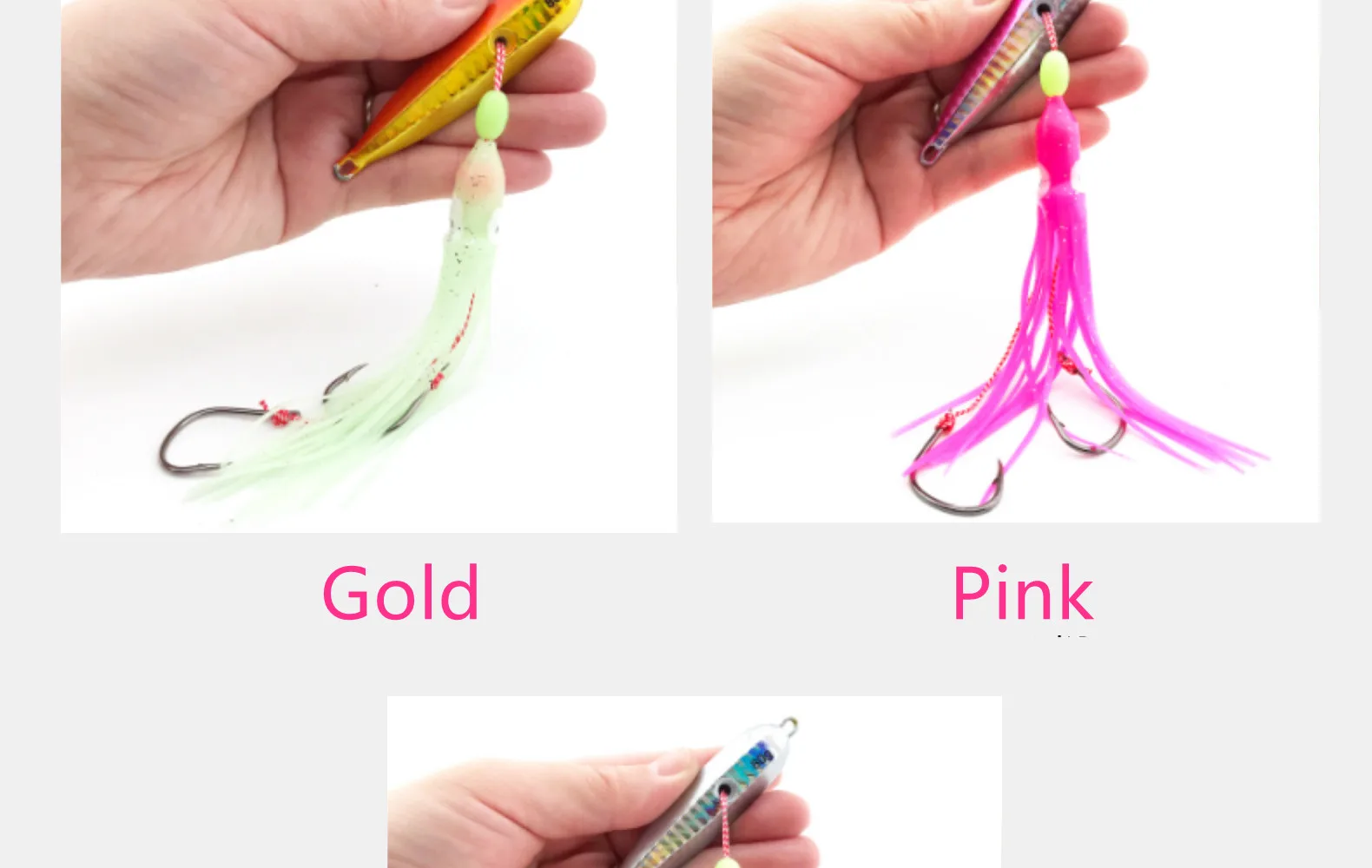 Cheery 40g-200g Fishing Bait Artificial Metal Octopus Squid ABS Pencil Lure - view 11