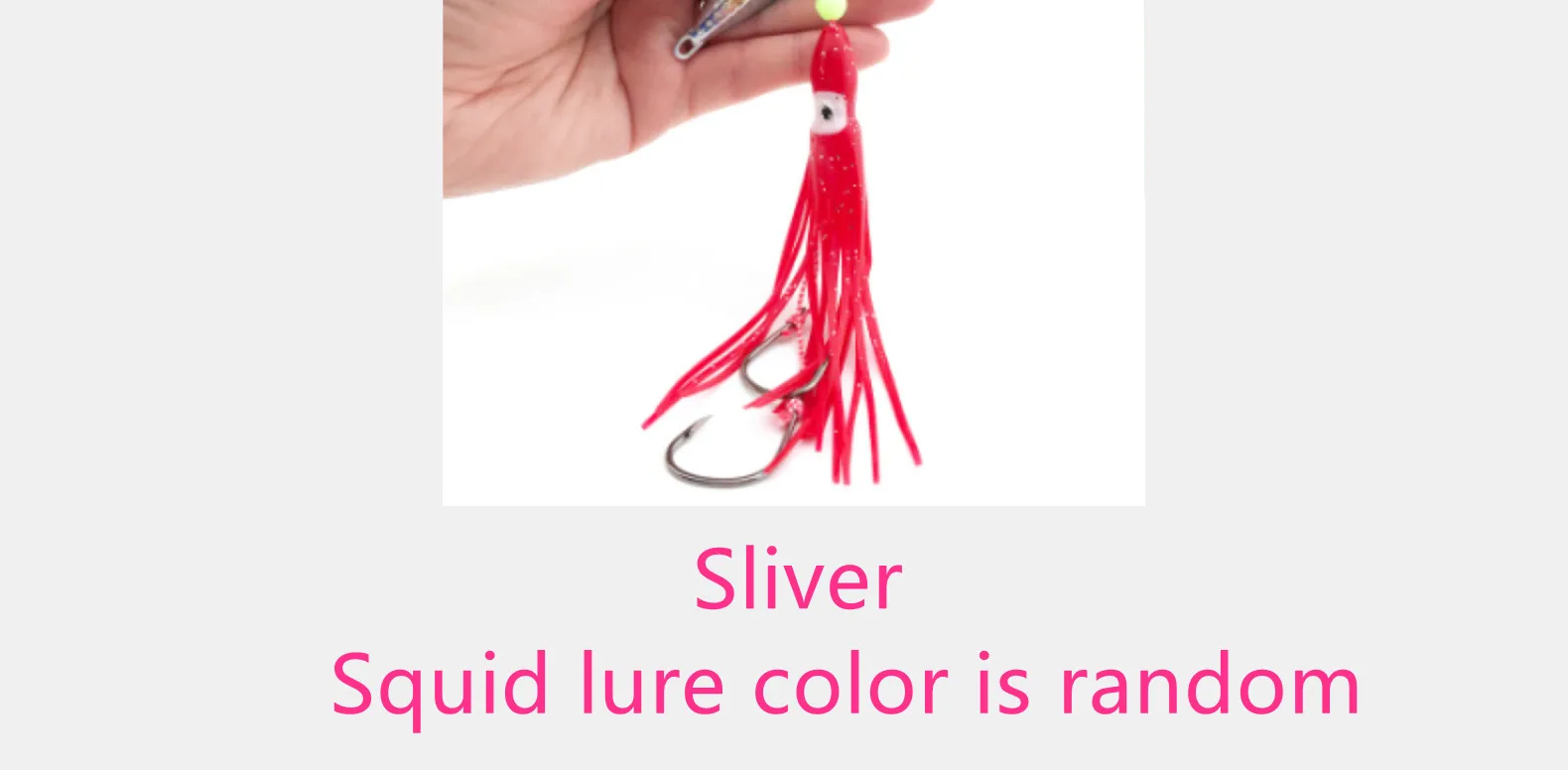 Cheery 40g-200g Fishing Bait Artificial Metal Octopus Squid ABS Pencil Lure - view 12