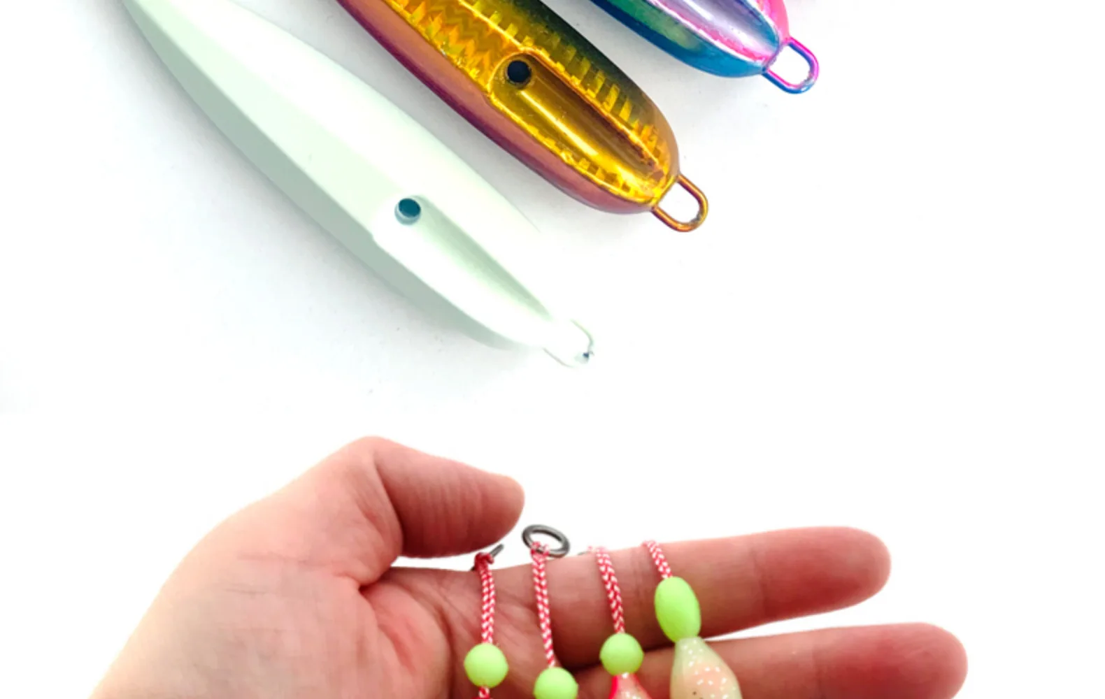Cheery 40g-200g Fishing Bait Artificial Metal Octopus Squid ABS Pencil Lure - view 13