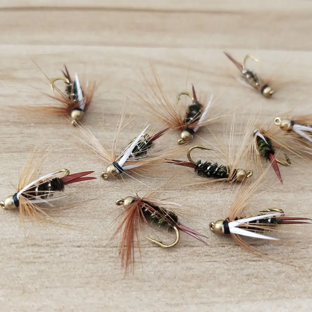 Psycho Purple Prince Nymph Beadhead Fly g Trout for River Soft Lure ABS Pencil Lure - view 14