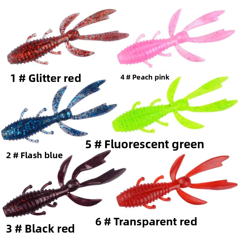 Shrimp Soft Worm TPE Fishing Bait Plastic Lure ABS Pencil Lure - view 11