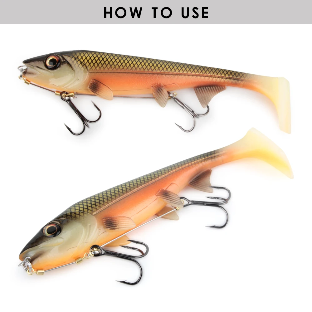 Spinpoler Fishing Bait 14cm/18cm Soft Shrimp Artificial Bass ABS Pencil Lure - view 4