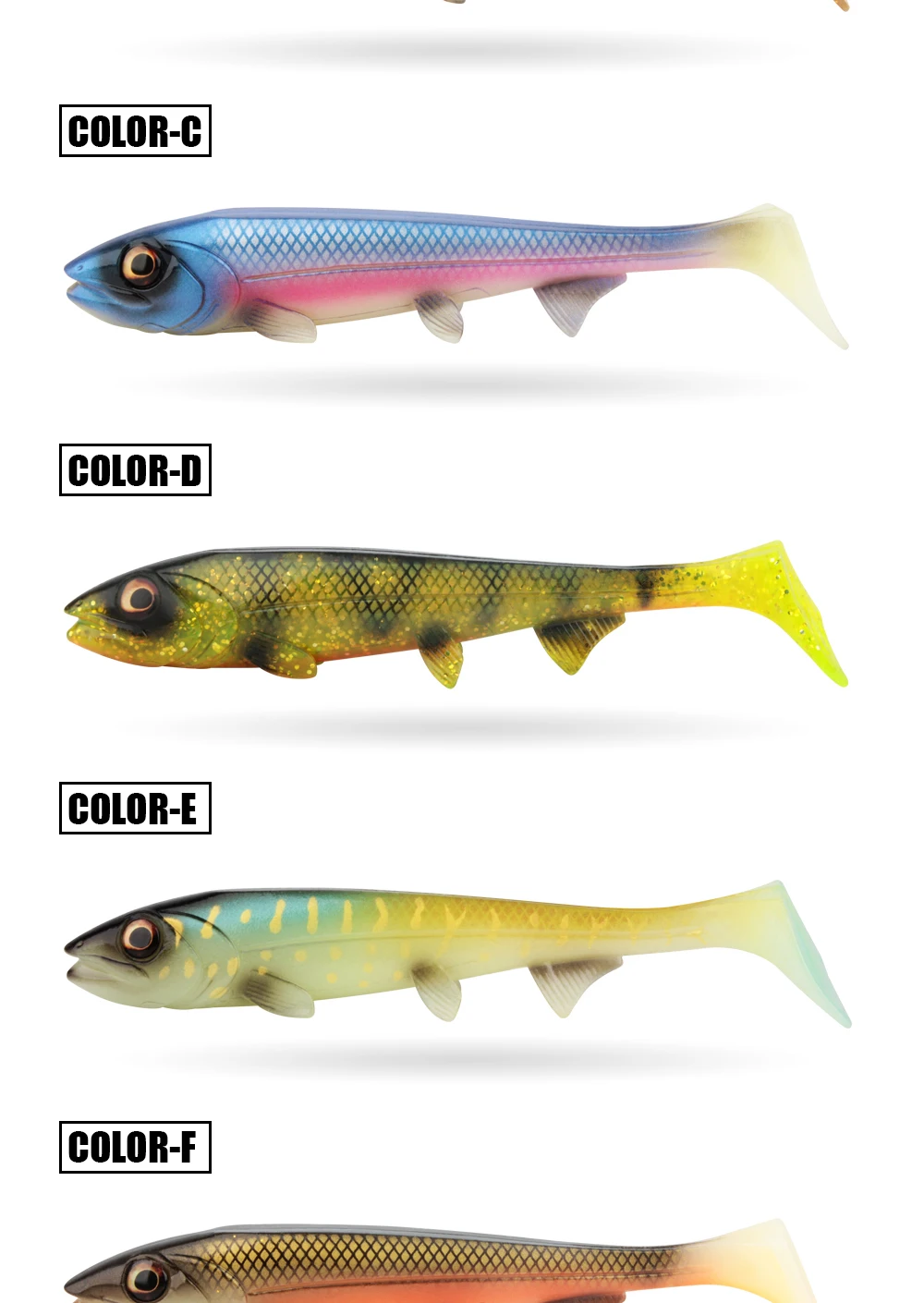 Spinpoler Fishing Bait 14cm/18cm Soft Shrimp Artificial Bass ABS Pencil Lure - view 12