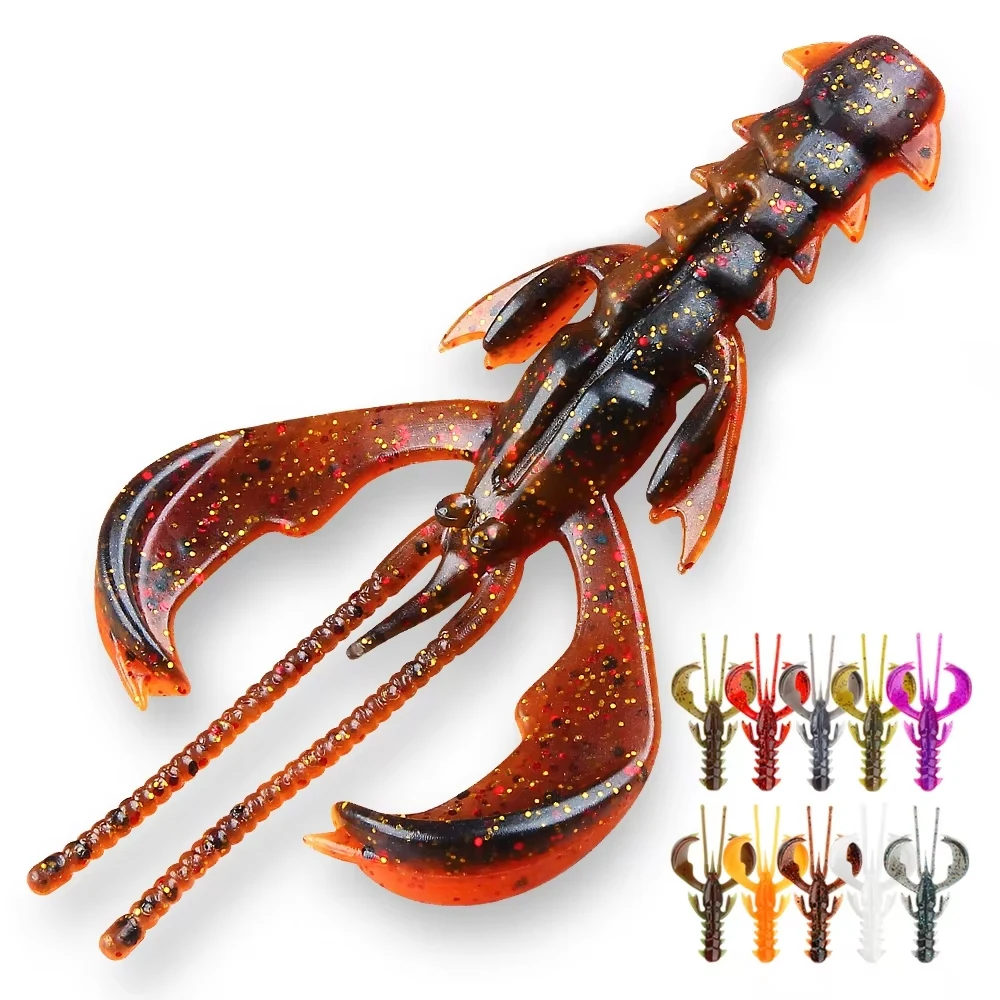 CHEERY Agile Shrimp Soft Lure UV TPE / TPR Floating Fishing Bait