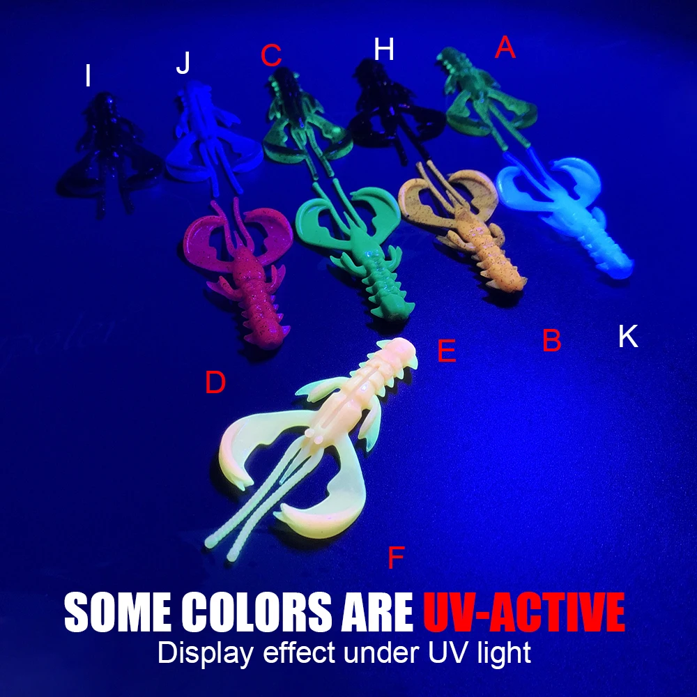 CHEERY Agile Shrimp Soft Lure UV TPE / TPR Floating Fishing Bait ABS Pencil Lure - view 3