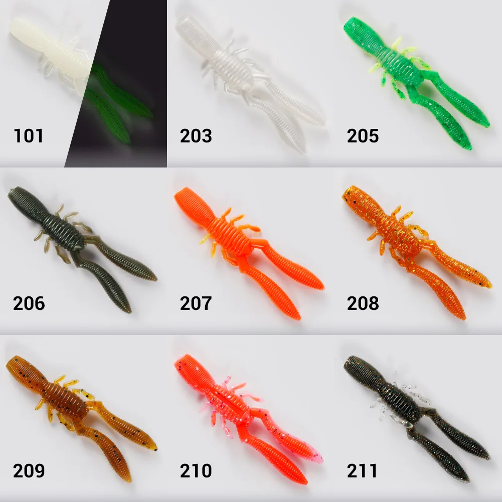 Soft Plastic Packed Shad Bass Fish Soft Lure ABS Pencil Lure - view 2