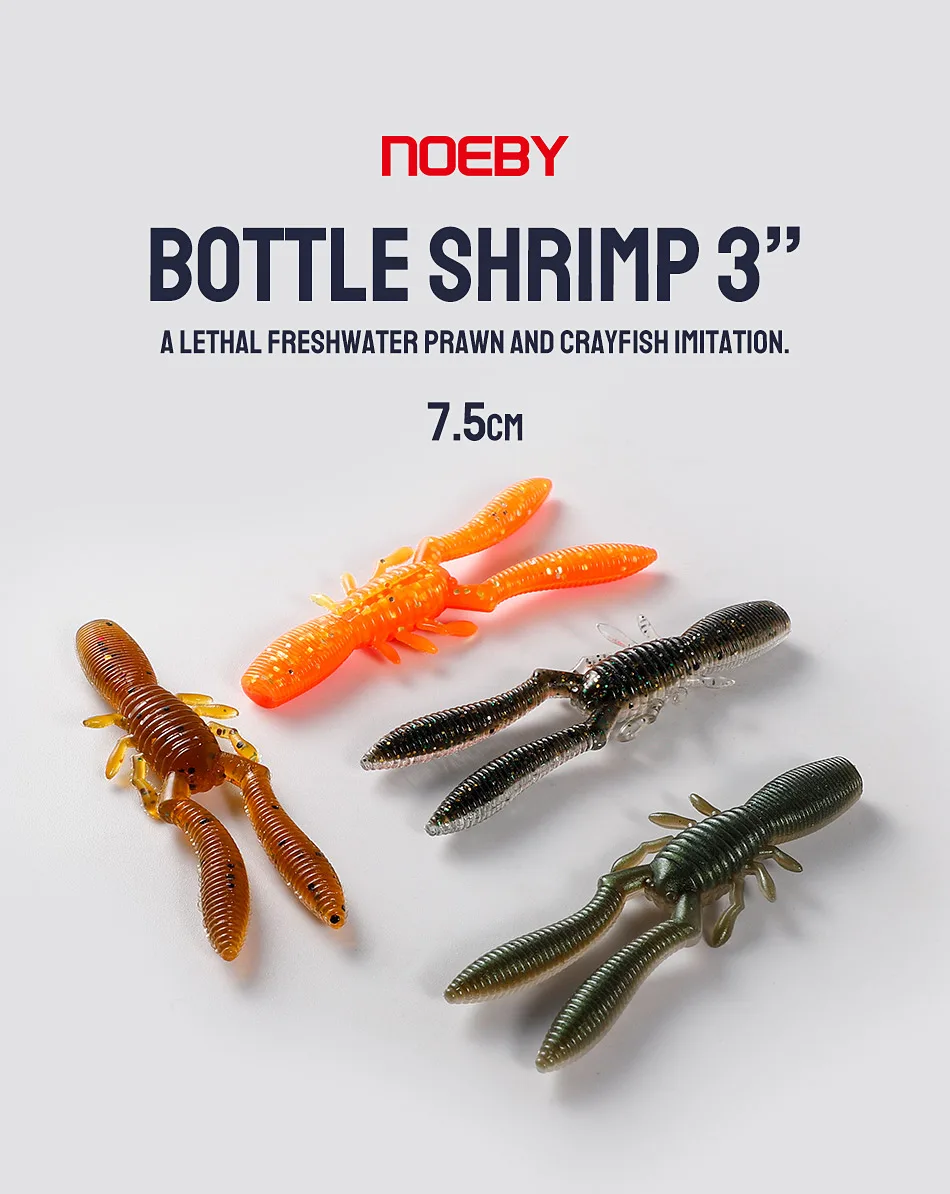 Soft Plastic Packed Shad Bass Fish Soft Lure ABS Pencil Lure - view 3