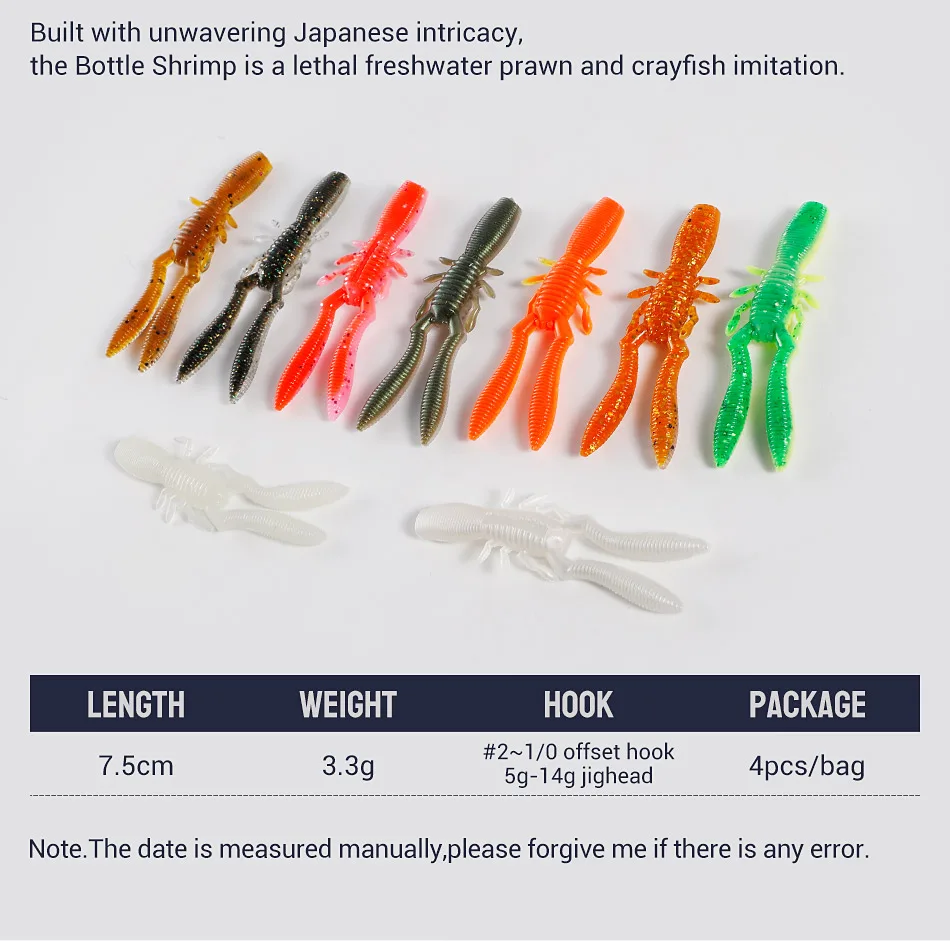 Soft Plastic Packed Shad Bass Fish Soft Lure ABS Pencil Lure - view 4