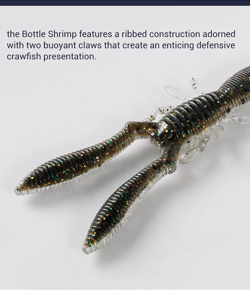 Soft Plastic Packed Shad Bass Fish Soft Lure ABS Pencil Lure - view 5