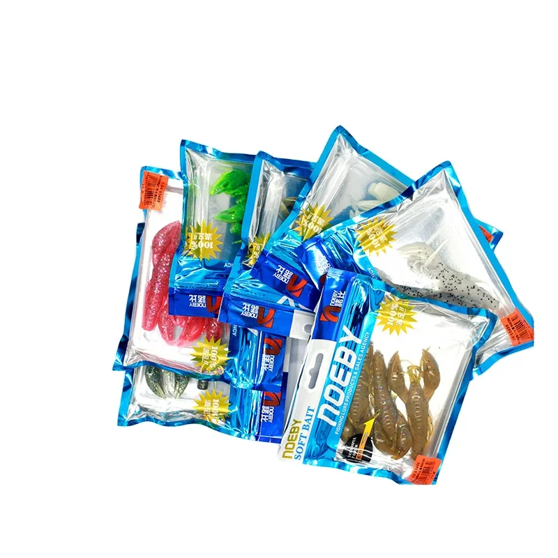 NOEBY Plastic Fishing Bait Shrimp Soft Swimbait