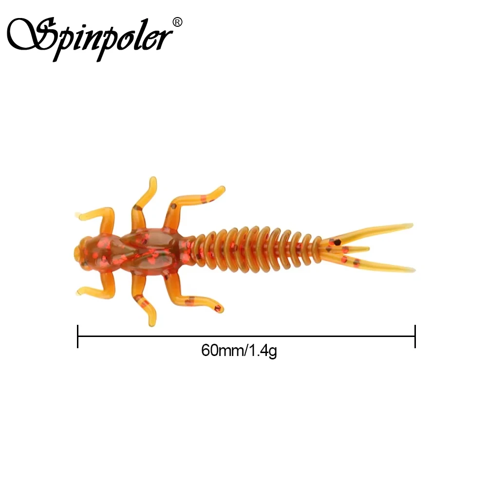 Spinpoler Fishing Bait Soft Lure 60 mm 1.4 g PVC Bass Trout ABS Pencil Lure - view 17