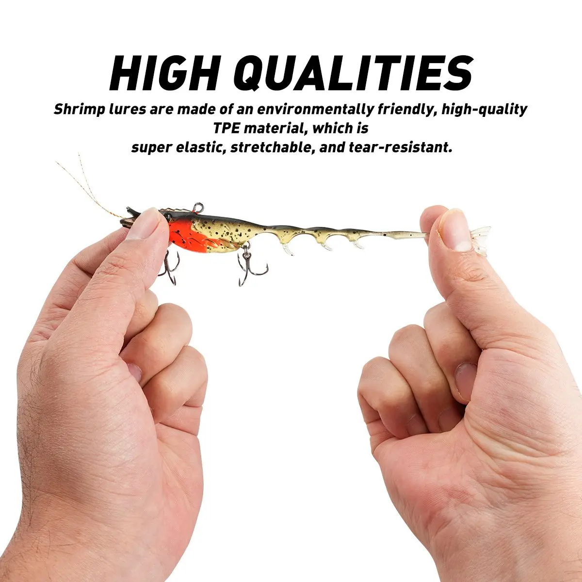 Cheery SNEDA Shrimp Fishing Bait 9.5 cm /11 g Plastic Ribbonfish, ABS Pencil Lure - view 3