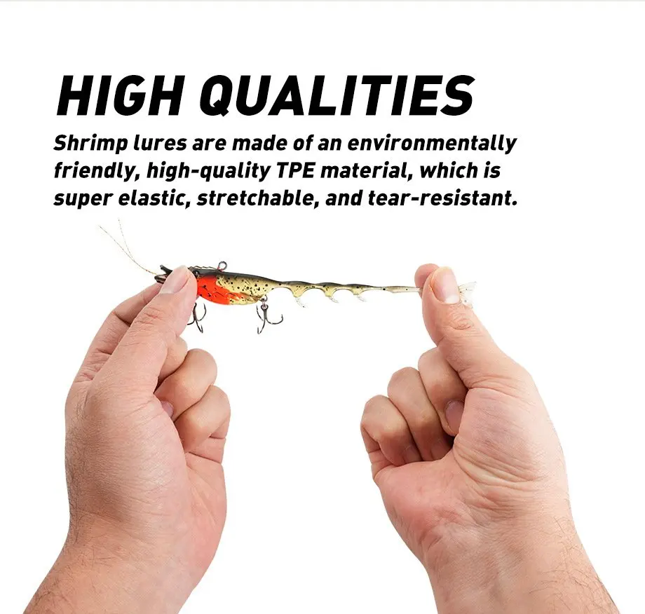 Cheery SNEDA Shrimp Fishing Bait 9.5 cm /11 g Plastic Ribbonfish, ABS Pencil Lure - view 7