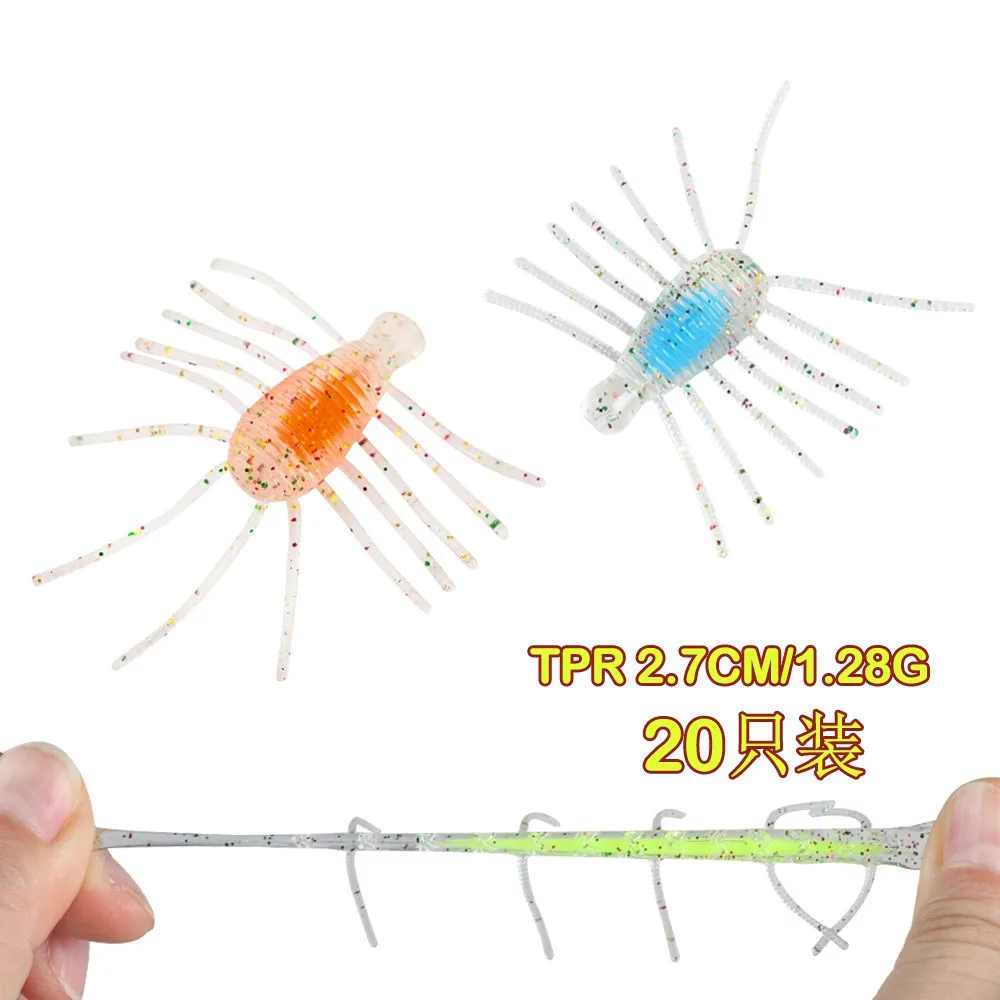 Cheery New TPR Glow in the Dark Fishing Bait 20 / 2.7 cm Soft ABS Pencil Lure - view 5