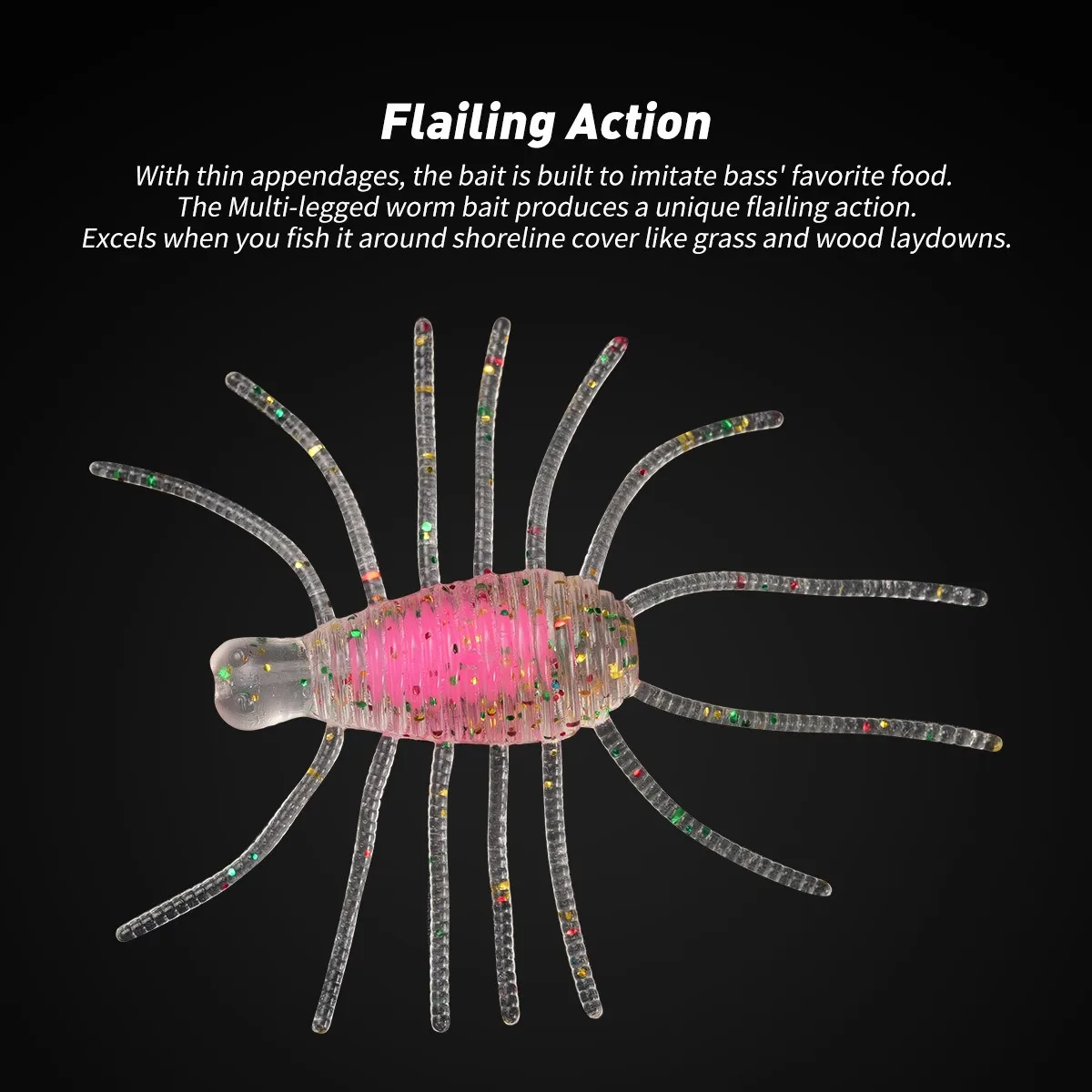 Cheery New TPR Glow in the Dark Fishing Bait 20 / 2.7 cm Soft ABS Pencil Lure - view 7