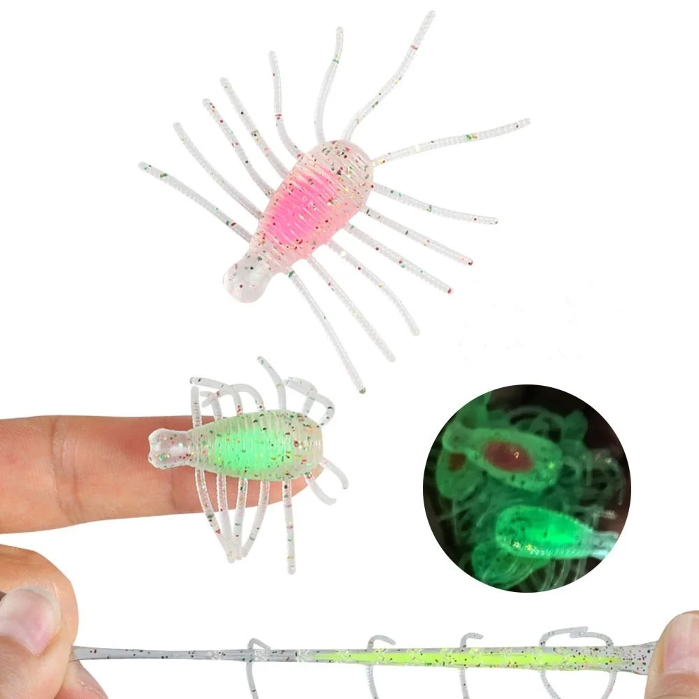 Cheery New TPR Glow in the Dark Fishing Bait 20 / 2.7 cm Soft ABS Pencil Lure - view 8