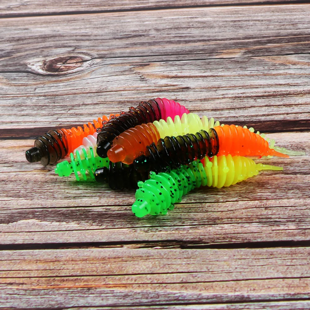Cheery 5cm/7.5cm Colour Plastic Soft Worm Lure Fishing Bait ABS Pencil Lure - view 7