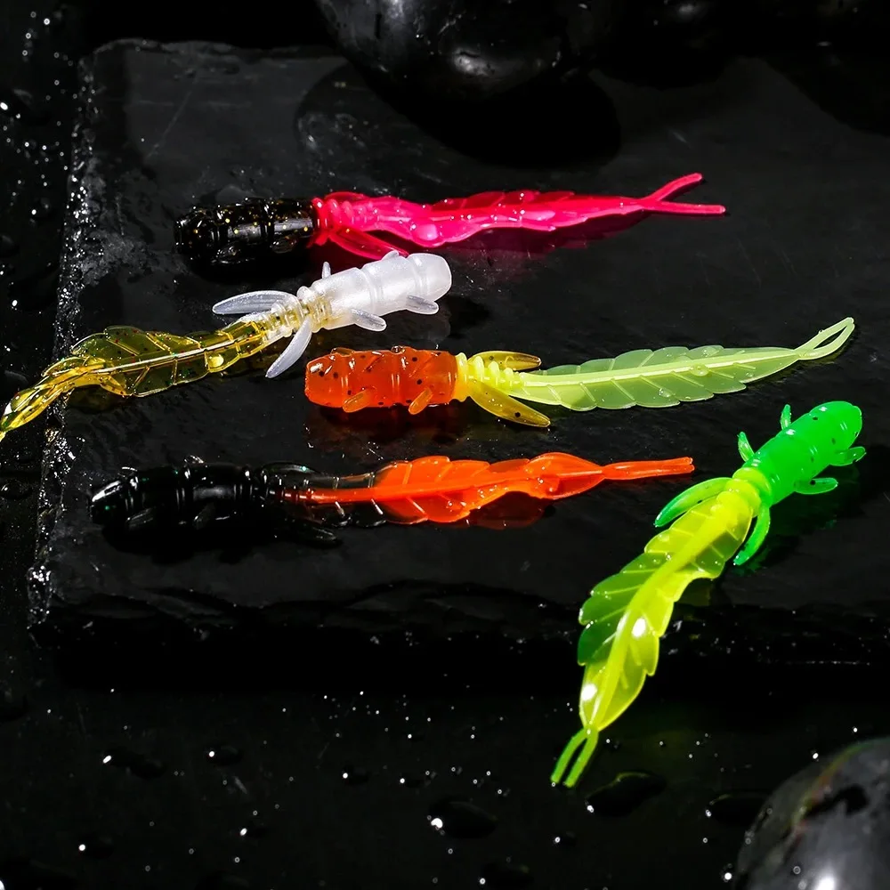 Cheery 5cm/7.5cm Colour Plastic Soft Worm Lure Fishing Bait ABS Pencil Lure - view 11