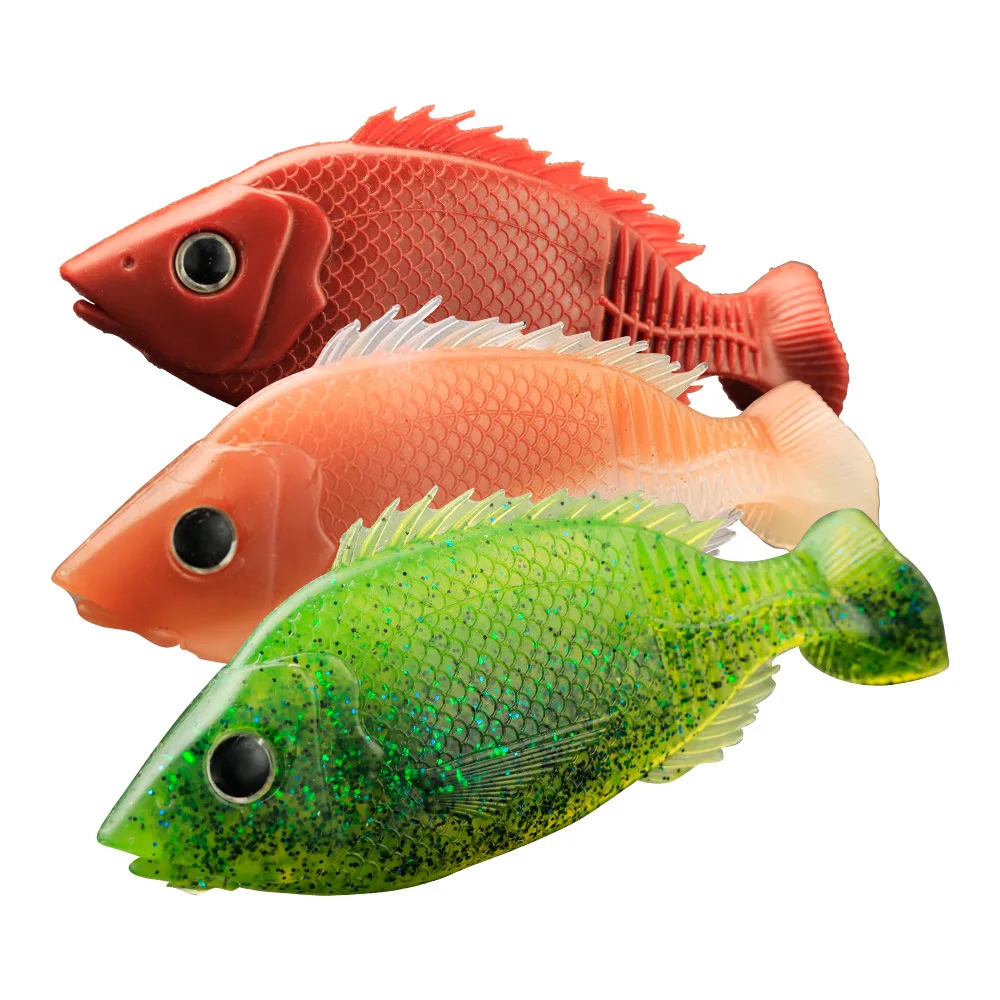 Cheery 100mm 17g 120mm 26g Sea Fishing Soft Lure PVC Bait