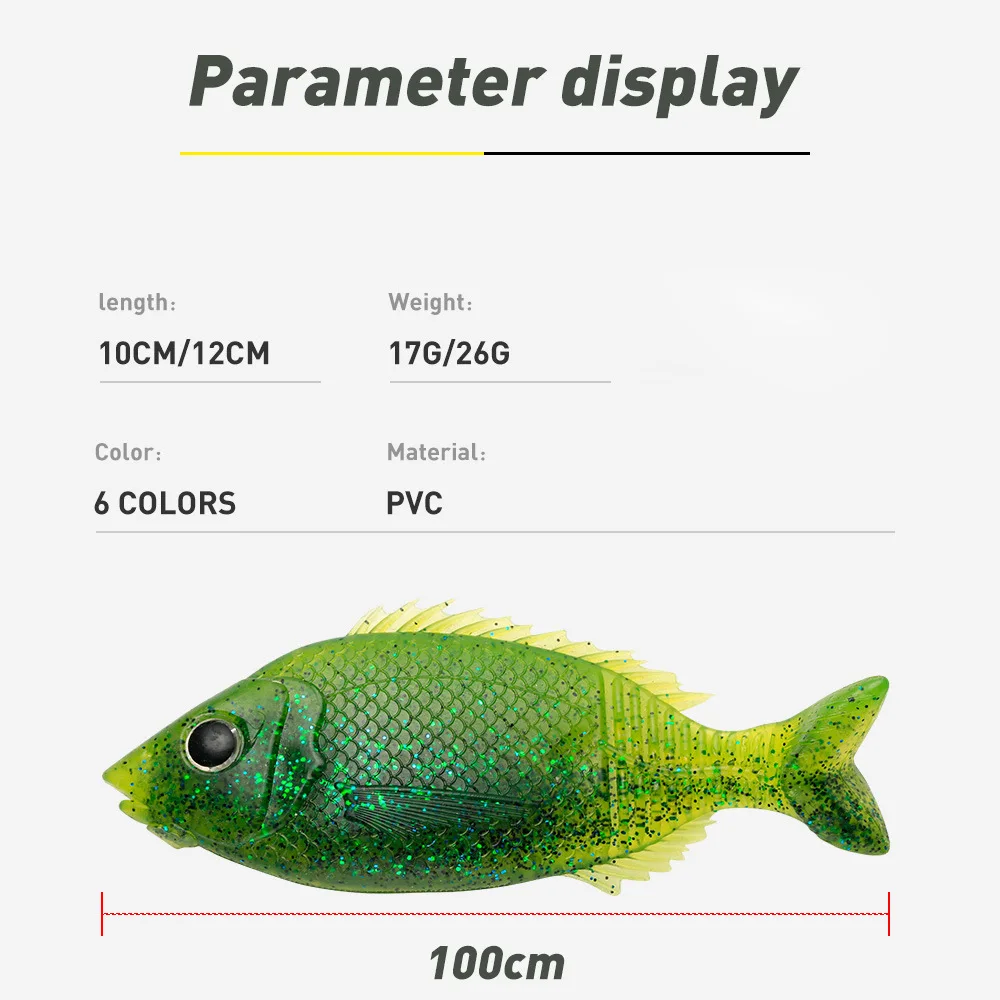 Cheery 100mm 17g 120mm 26g Sea Fishing Soft Lure PVC Bait ABS Pencil Lure - view 7