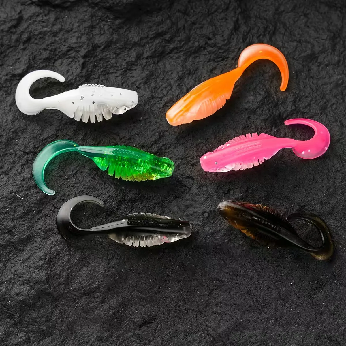 Cheery 15 / 4.5 cm Soft Lure Curly Tail Fishing Bait, for ABS Pencil Lure - view 8