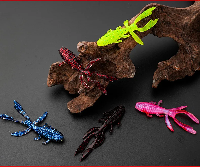 Cheery TPR Shrimp 10 1.7g/6cm 2.5g/7.2cm Soft Lure Fishing Bait ABS Pencil Lure - view 9