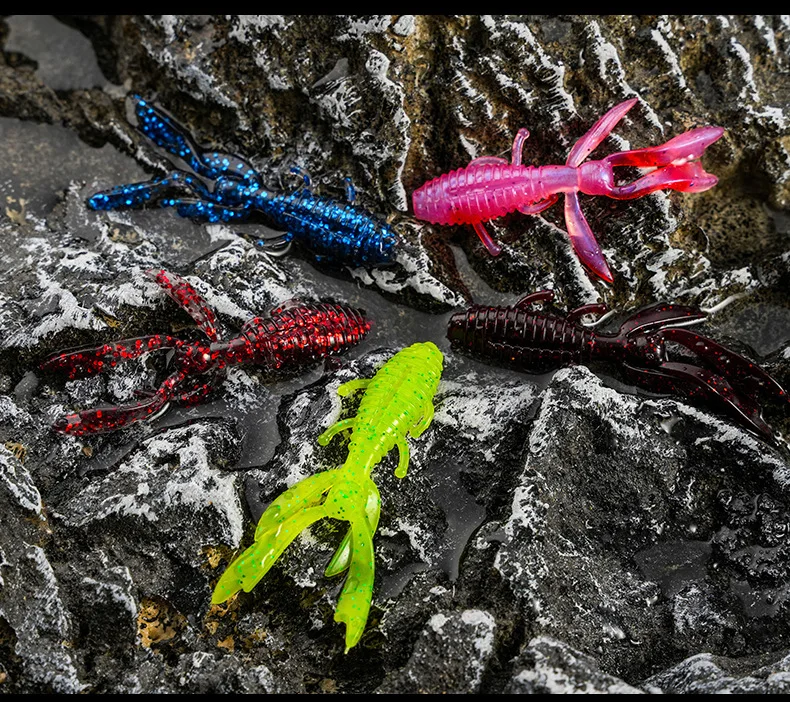 Cheery TPR Shrimp 10 1.7g/6cm 2.5g/7.2cm Soft Lure Fishing Bait ABS Pencil Lure - view 10