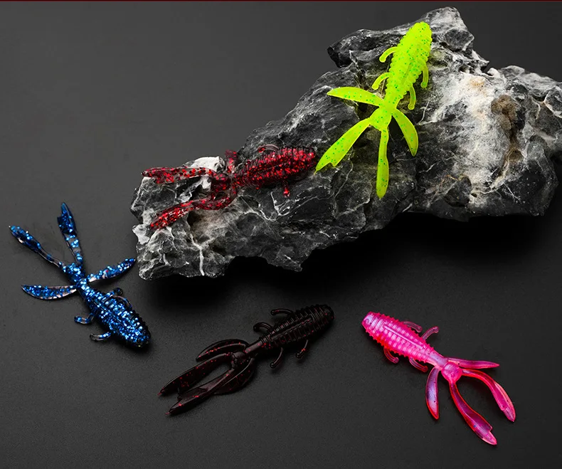 Cheery TPR Shrimp 10 1.7g/6cm 2.5g/7.2cm Soft Lure Fishing Bait ABS Pencil Lure - view 11
