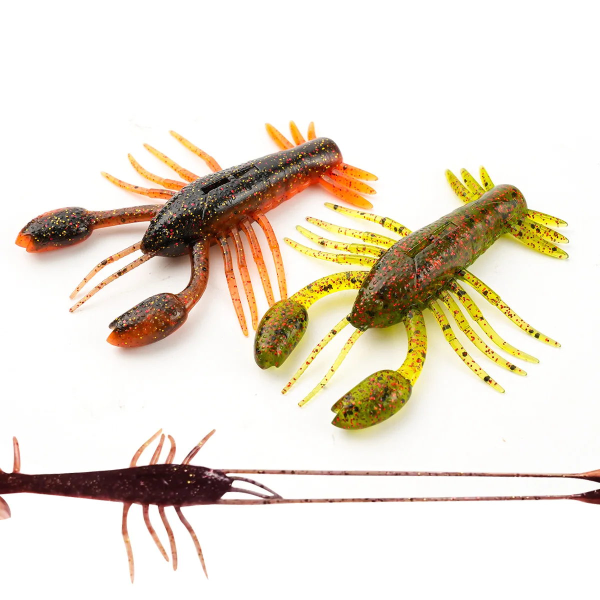 Cheery Stainless Steel Lure Fishing Soft Shrimp Bait 8 cm /8.7 g ABS Pencil Lure - view 4