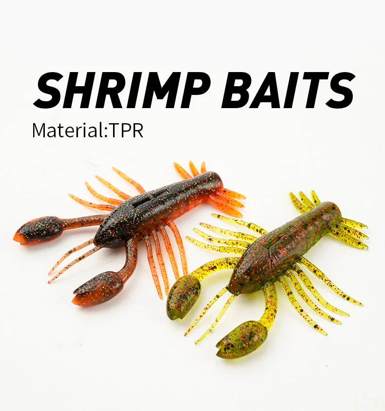 Cheery Stainless Steel Lure Fishing Soft Shrimp Bait 8 cm /8.7 g ABS Pencil Lure - view 13