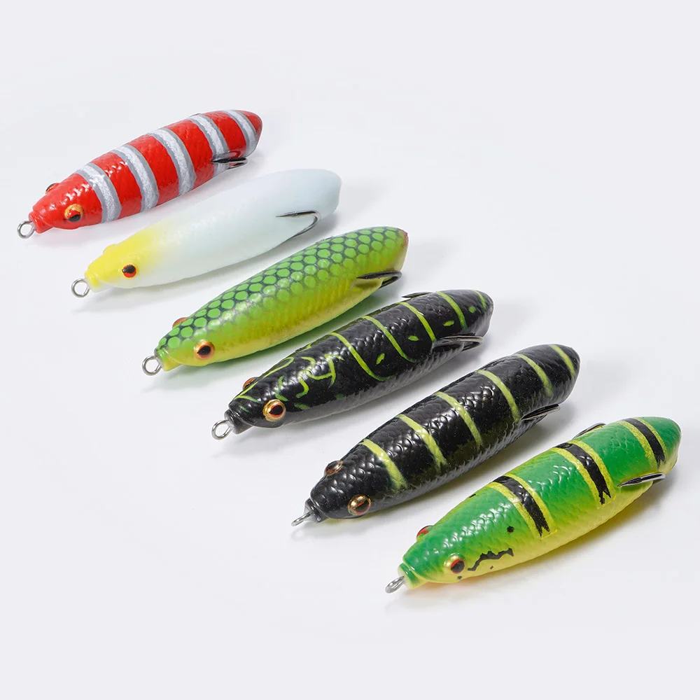 Wholesale Soft Artificial Rubber Fishing Frog ABS Pencil Lure - view 13