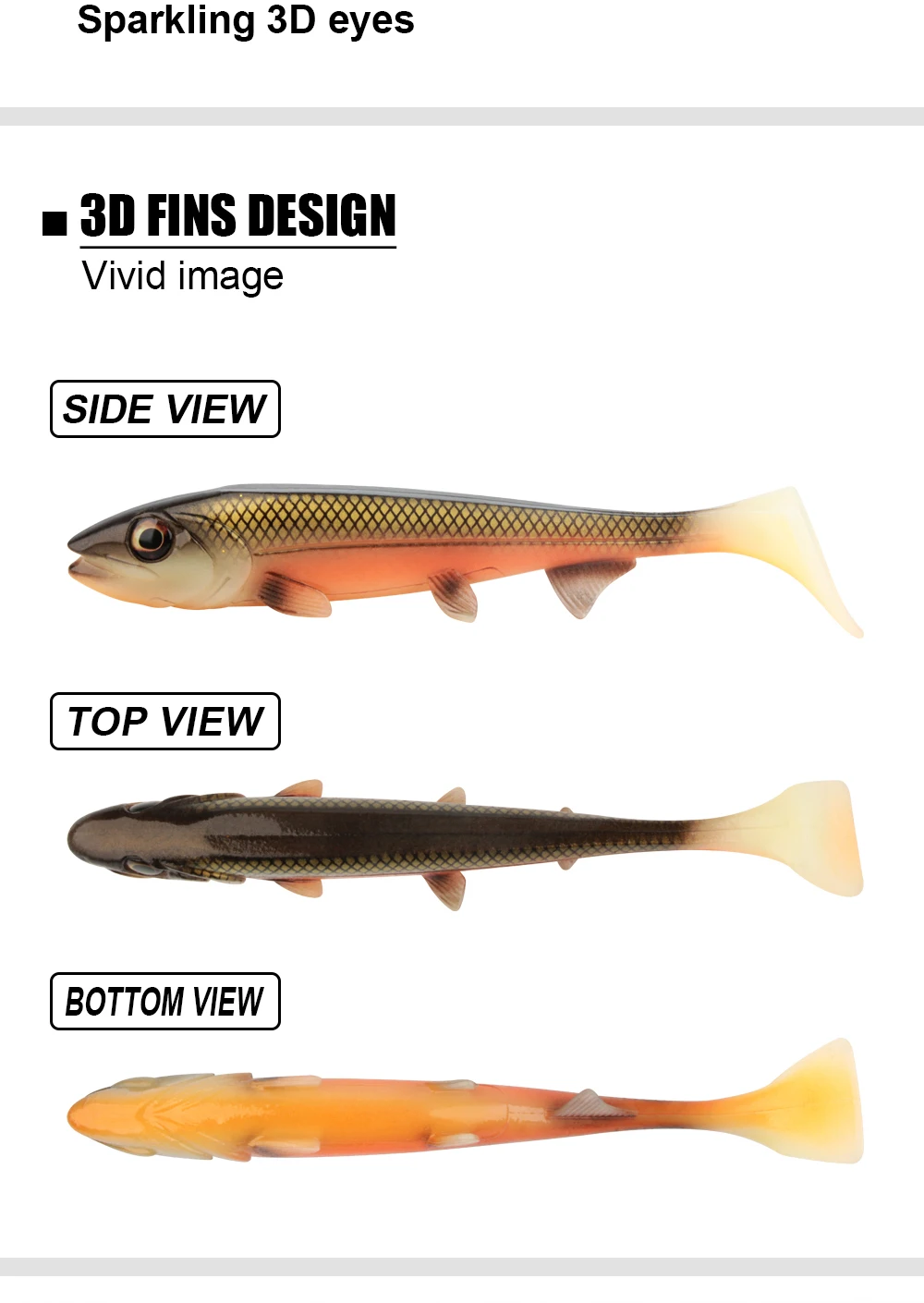 CHEERY Spinpoler Fishing Bait 14cm/18cm Soft Shrimp Artificial ABS Pencil Lure - view 11