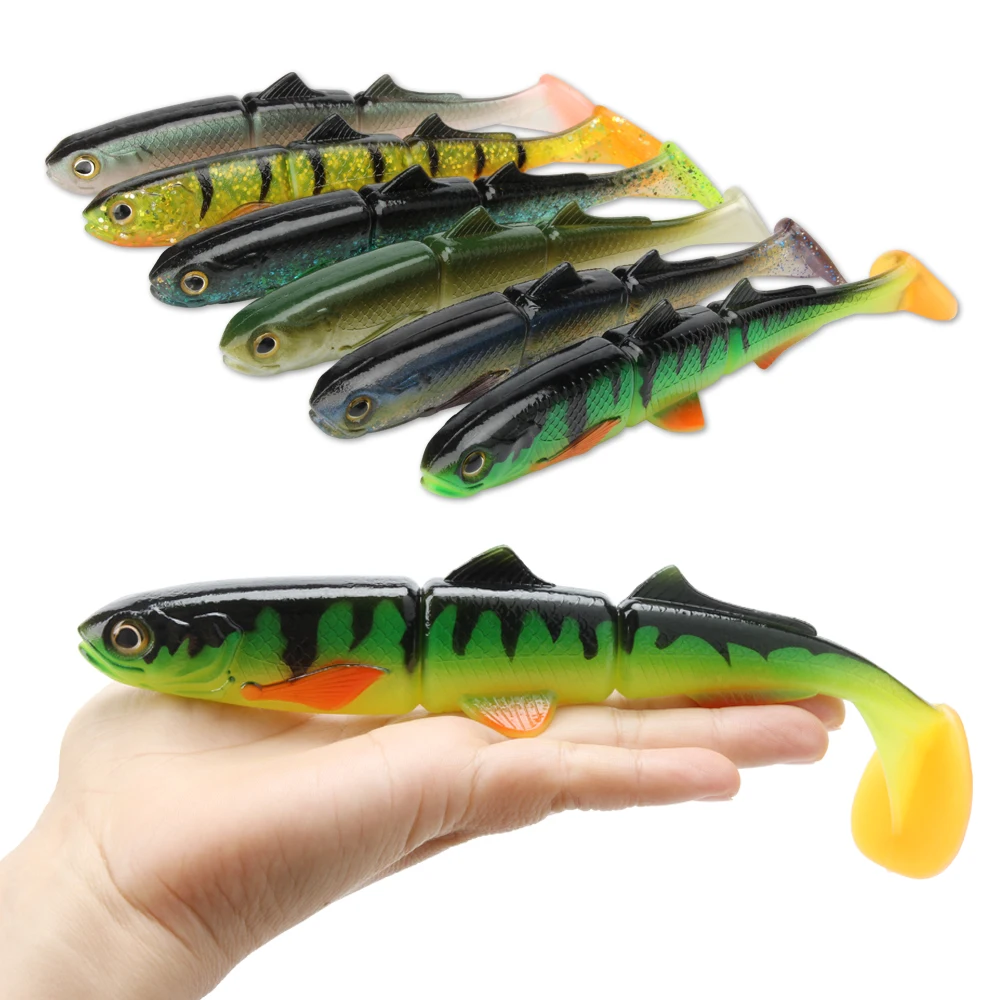 Spinpoler T Tail PVC Soft Lure Fishing Bait 16cm 22cm Sea Plastic ABS Pencil Lure - view 6