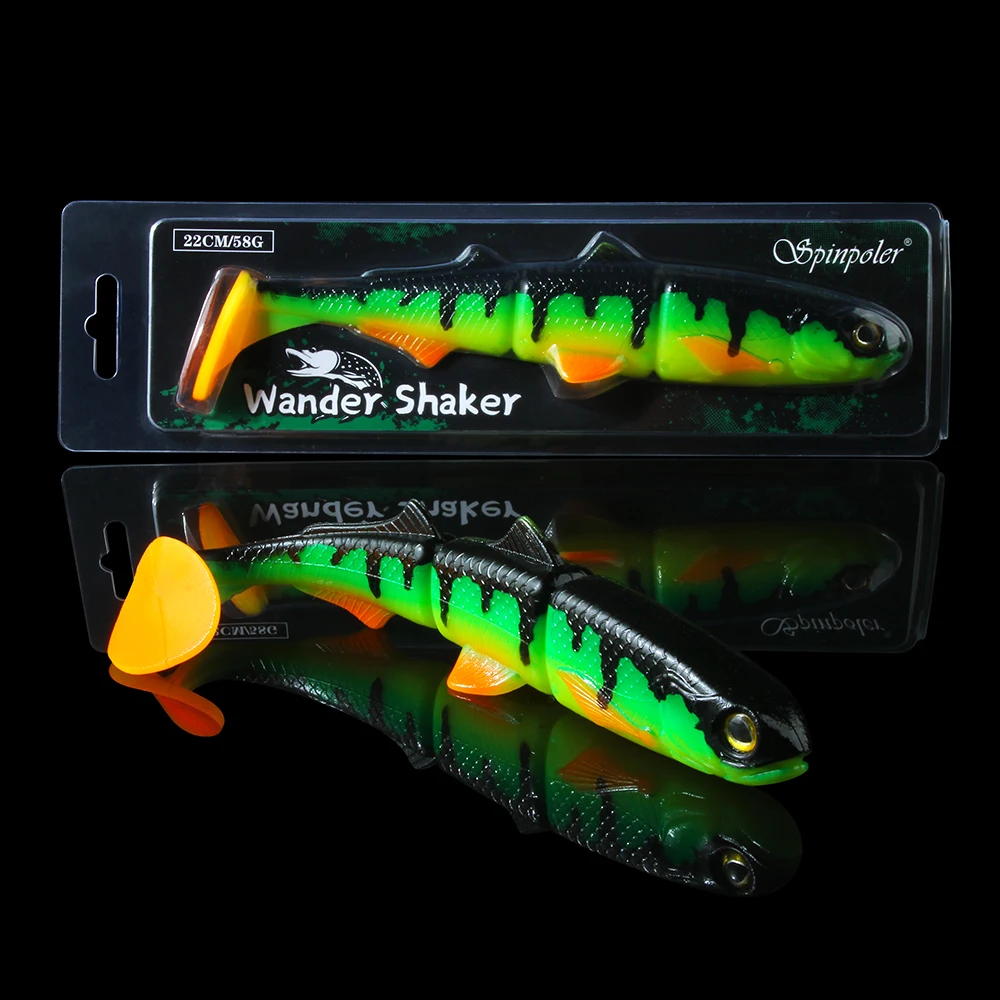 Spinpoler T Tail PVC Soft Lure Fishing Bait 16cm 22cm Sea Plastic ABS Pencil Lure - view 7