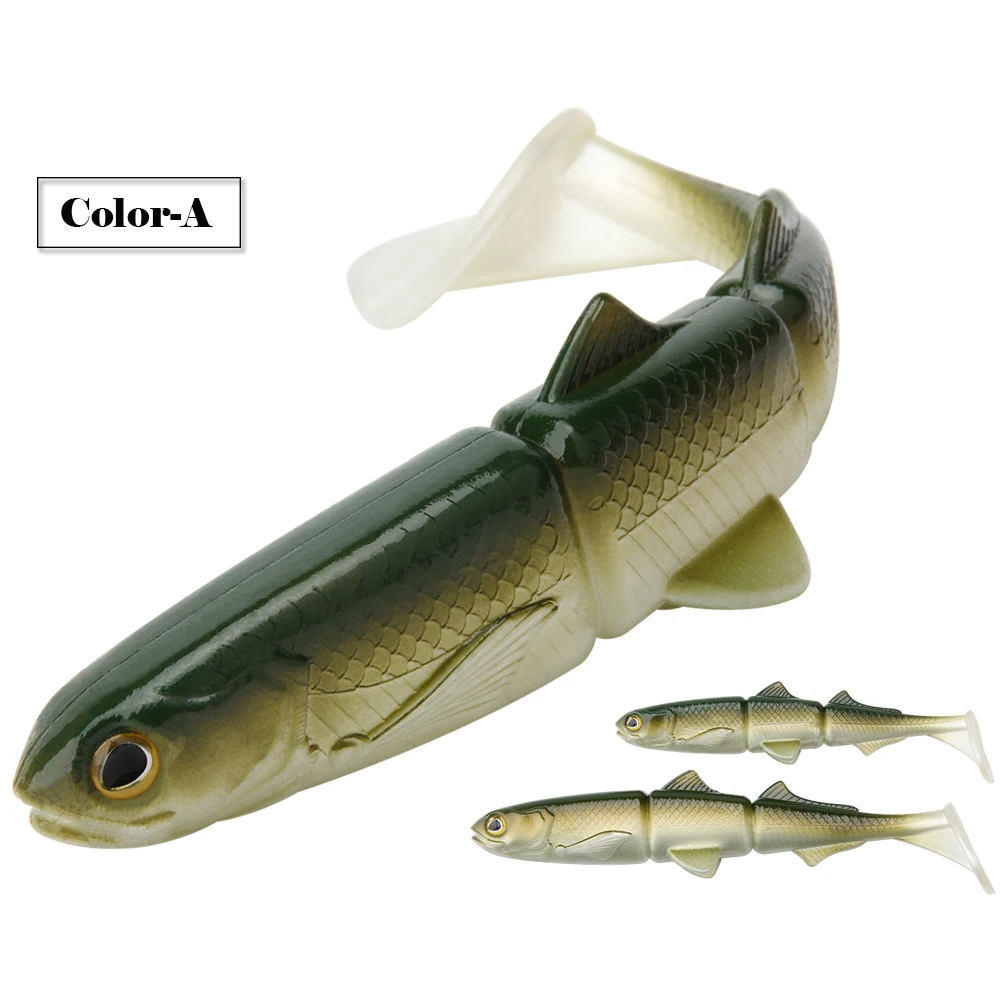 Spinpoler T Tail PVC Soft Lure Fishing Bait 16cm 22cm Sea Plastic ABS Pencil Lure - view 11