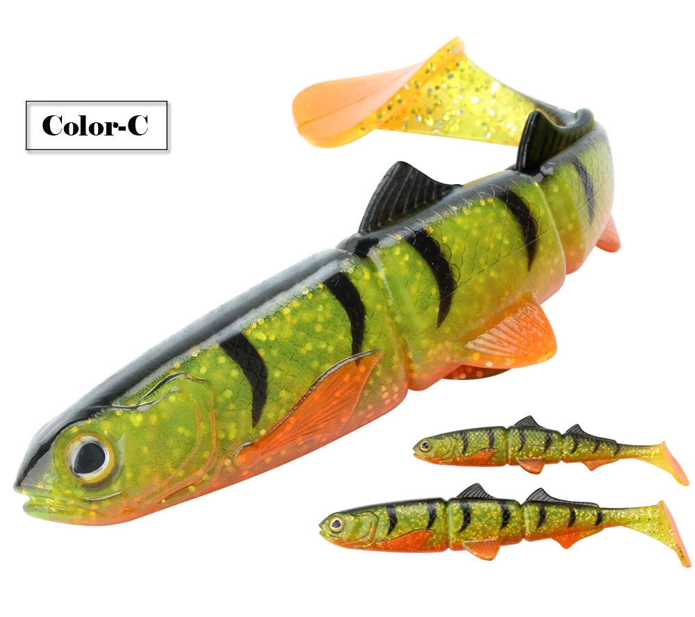 Spinpoler T Tail PVC Soft Lure Fishing Bait 16cm 22cm Sea Plastic ABS Pencil Lure - view 13
