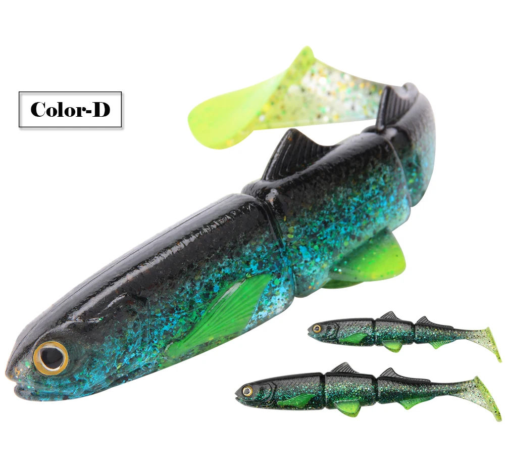 Spinpoler T Tail PVC Soft Lure Fishing Bait 16cm 22cm Sea Plastic ABS Pencil Lure - view 14